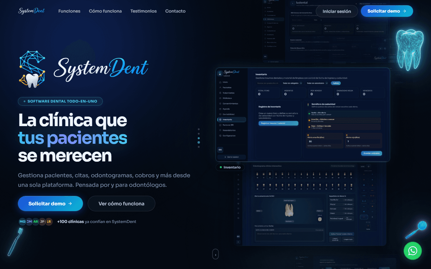 SystemDent, uno de los sistemas que mantenemos en producción